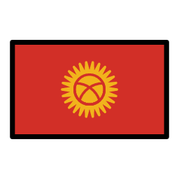 Kirgizisztán OpenMoji Emoji
