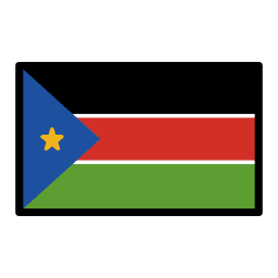Dél-Szudán OpenMoji Emoji