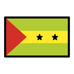 São Tomé és Príncipe OpenMoji Emoji