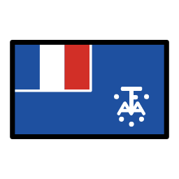 Francia déli és antarktiszi területek OpenMoji Emoji