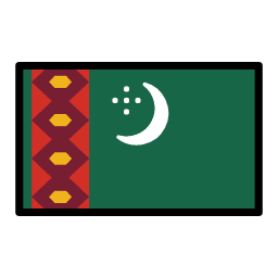 Türkmenisztán OpenMoji Emoji