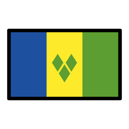Saint Vincent és a Grenadine-szigetek OpenMoji Emoji