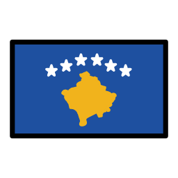 Koszovó OpenMoji Emoji
