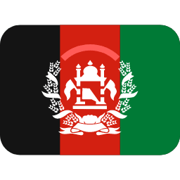 Afganisztán Twitter Emoji