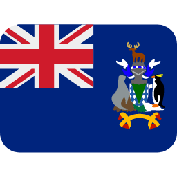 Déli-Georgia és Déli-Sandwich-szigetek Twitter Emoji