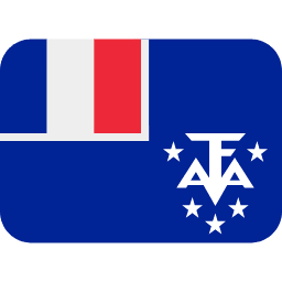 Francia déli és antarktiszi területek Twitter Emoji