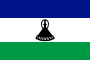 Lesotho zászlaja