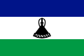 Lesotho zászlaja