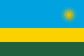 Ruanda zászlaja