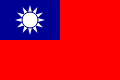 A Kínai Köztársaság zászlaja