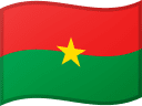 Burkina Faso zászlaja