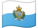San Marino zászlaja