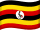 Uganda zászlaja