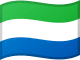 Sierra Leone zászlaja