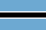 Botswana zászlaja