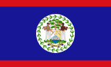 Belize zászlaja