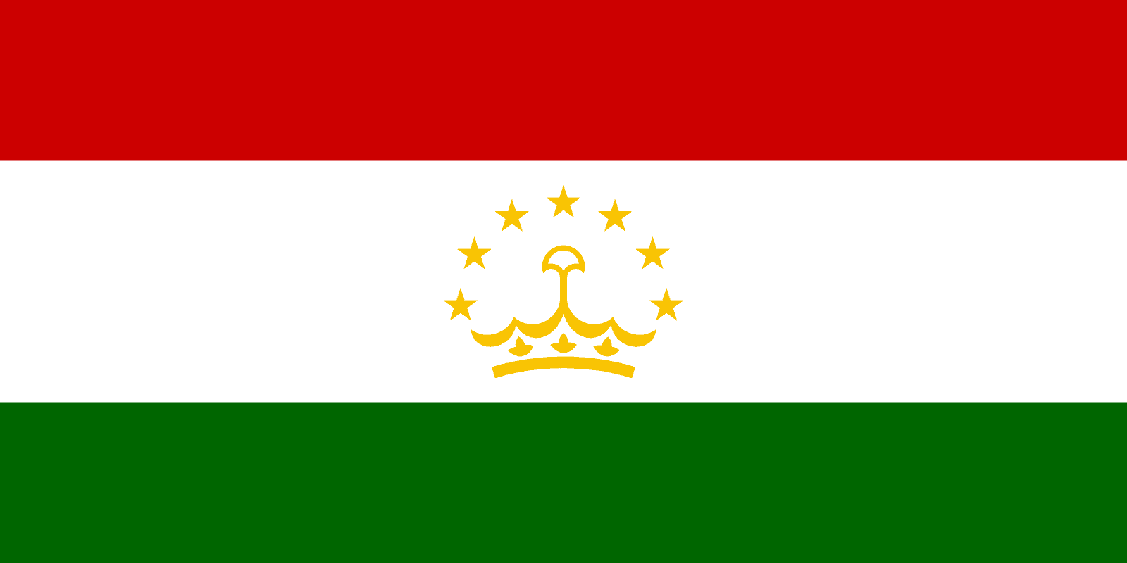 Tádzsikisztán zászlaja Nemzetizaszlok.hu