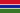 Gambia zászlaja