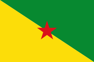 Francia Guyana zászlaja