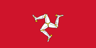A Man-sziget zászlaja