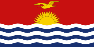 Kiribati zászlaja