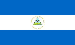 Nicaragua zászlaja