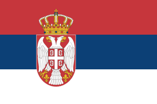 Szerbia zászlaja