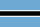 Botswana zászlaja