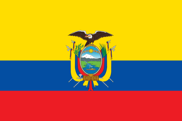 Ecuador zászlaja