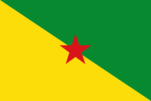 Francia Guyana zászlaja
