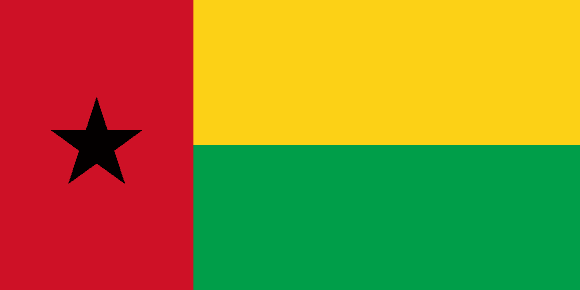 Bissau-Guinea zászlaja