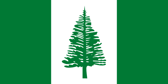 A Norfolk-sziget zászlaja