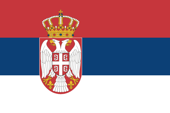 Szerbia zászlaja