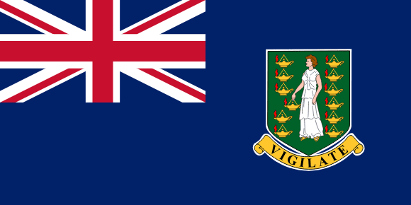 A Brit Virgin-szigetek zászlaja