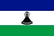 Lesotho zászlaja