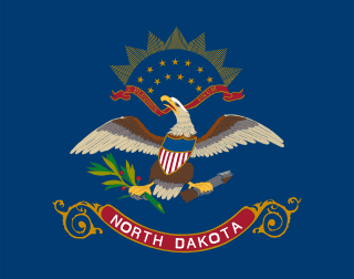 Észak-Dakota zászlaja