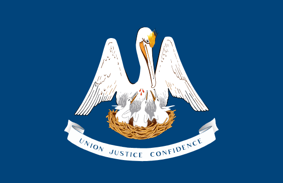 Louisiana zászlaja